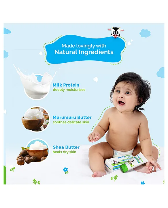 Mama earth Baby mama earth Milky Soft Baby Face Cream With Meru Meru Butter - 60 ml