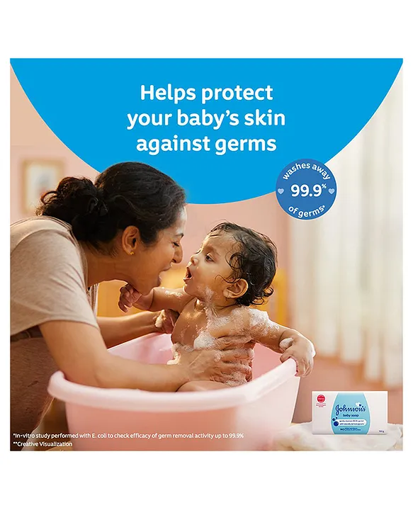 Johnson's baby Soap 100 gm Buy 3 Get 1 Free