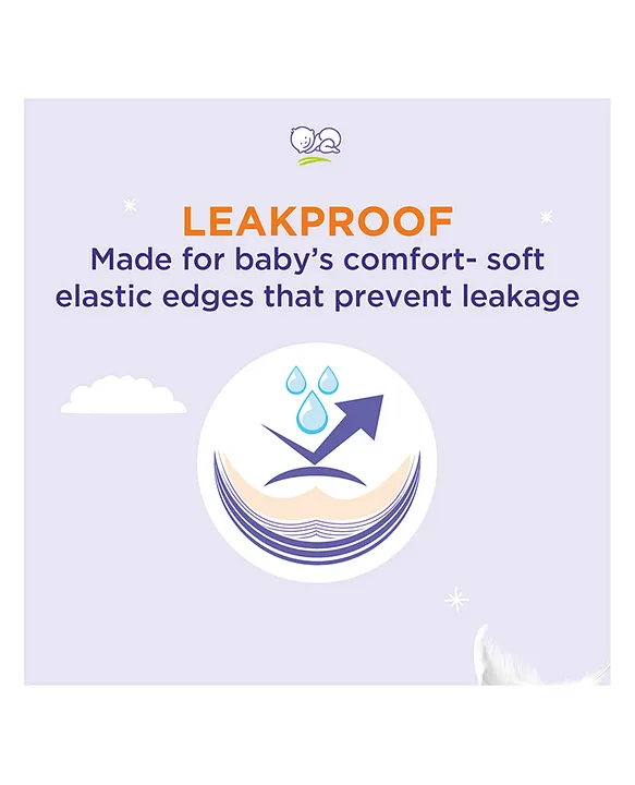 Himalaya Baby care Himalaya Baby Diapers Tape With Anti Rash Shield Medium - 54 Pieces