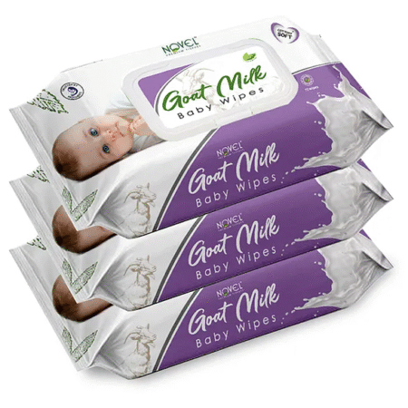 BABIO Babio Goat Milk Baby Wipes 72's Sheet Pack Of 3