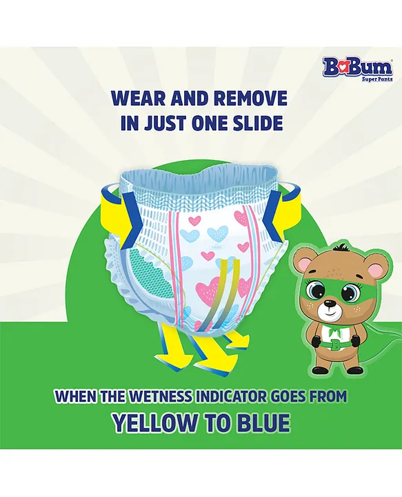 Babum Super Pants Diaper Medium - 72 Pieces
