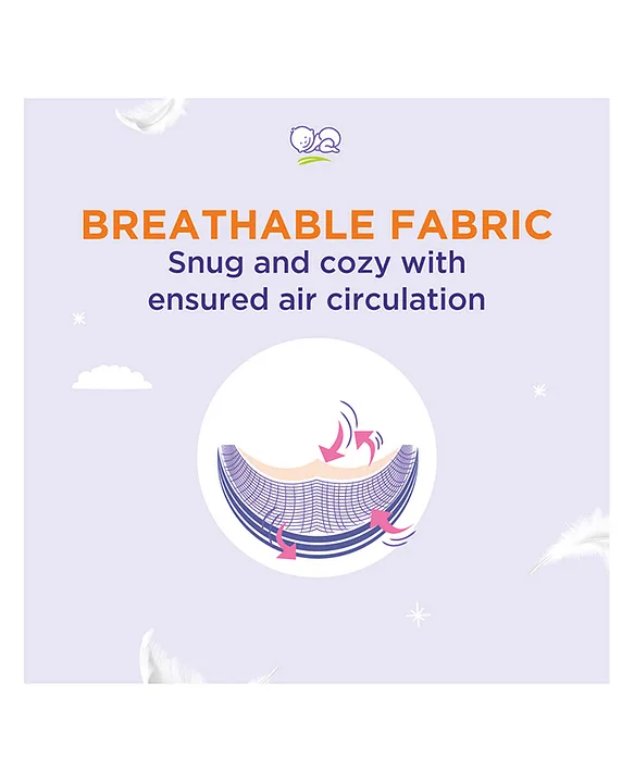 Himalaya Baby care Himalaya Baby Diapers Tape With Anti Rash Shield Medium - 54 Pieces