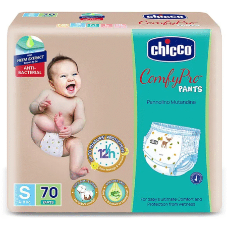 Chicco Diaper Chicco Compare Diaper Pants Small - 70 Pieces