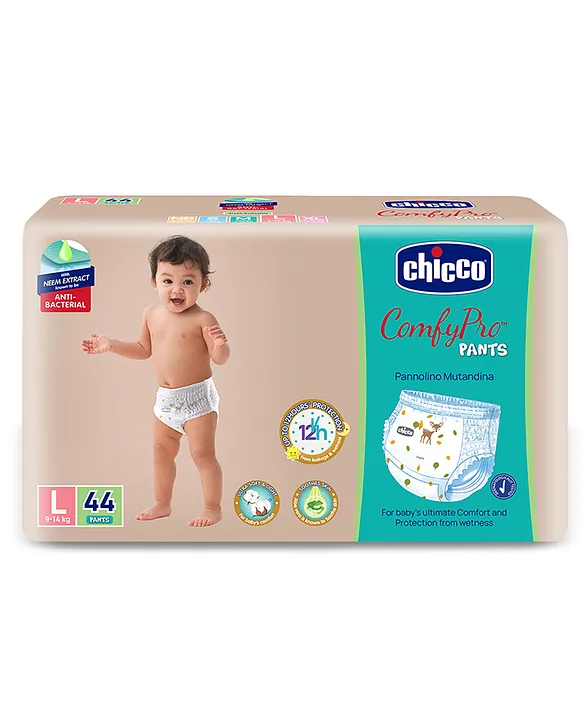Chicco Diaper Chicco Comfypro Diaper Pants Large - 44 Pieces