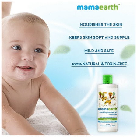 Soothing Baby Massage Oil White