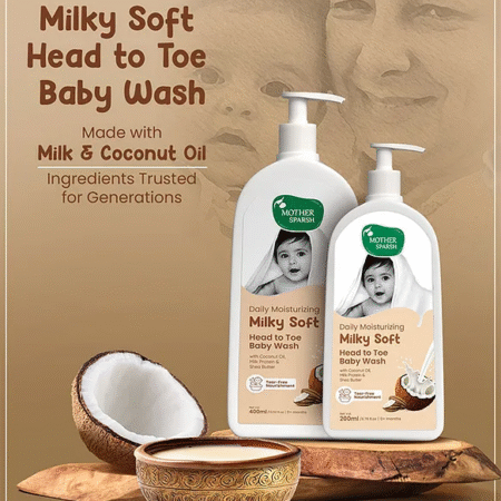 Milky Soft Head to Toe Baby Wash