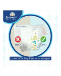 Wowper Fresh Baby Diaper Pants By DOMS | Witness Indicator | Upto 12 Hrs Absorption | 14-17 Kg | XL  (56 Pieces)